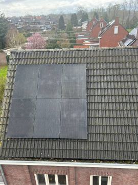 Zonnepanelen in Helden