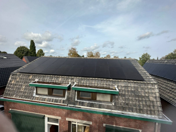 Zonnepanelen in Hegelsom