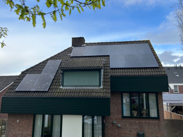 zonnepanelen in Haps