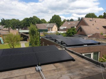 Zonnepanelen in Bakel
