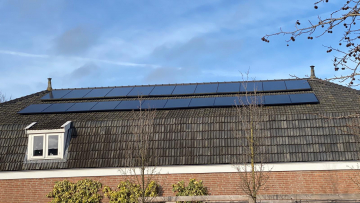 Zonnepanelen in Wanroy