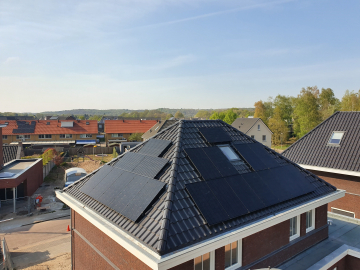 Zonnepanelen in Milsbeek