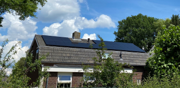 Zonnepanelen in Wanroy