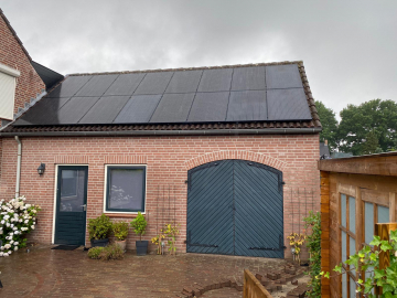 Zonnepanelen in Overloon